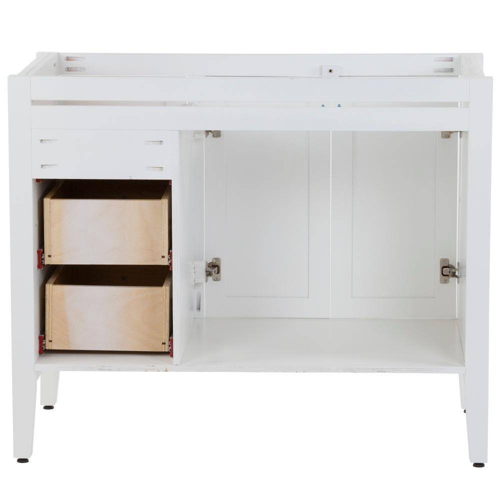 White Bath Vanity Cabinet T65607