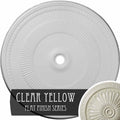 Clear Yellow Ceiling Medallion M68515