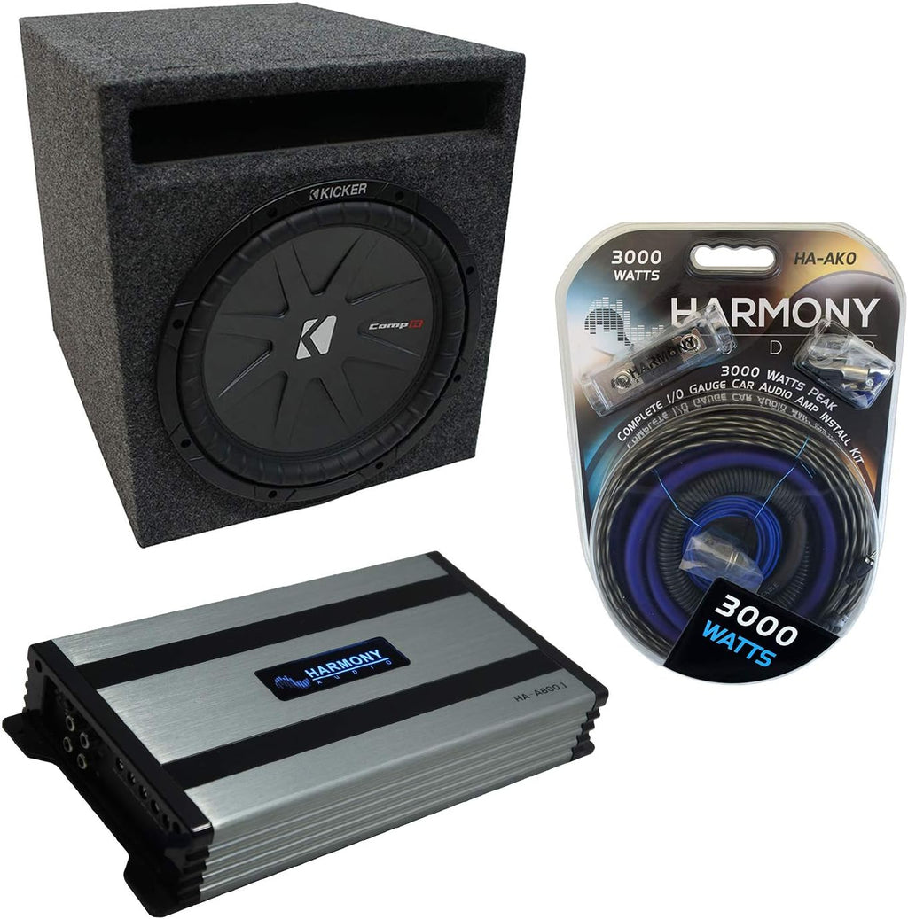 Single 15 Sub Box Enclosure & Amp N22826
