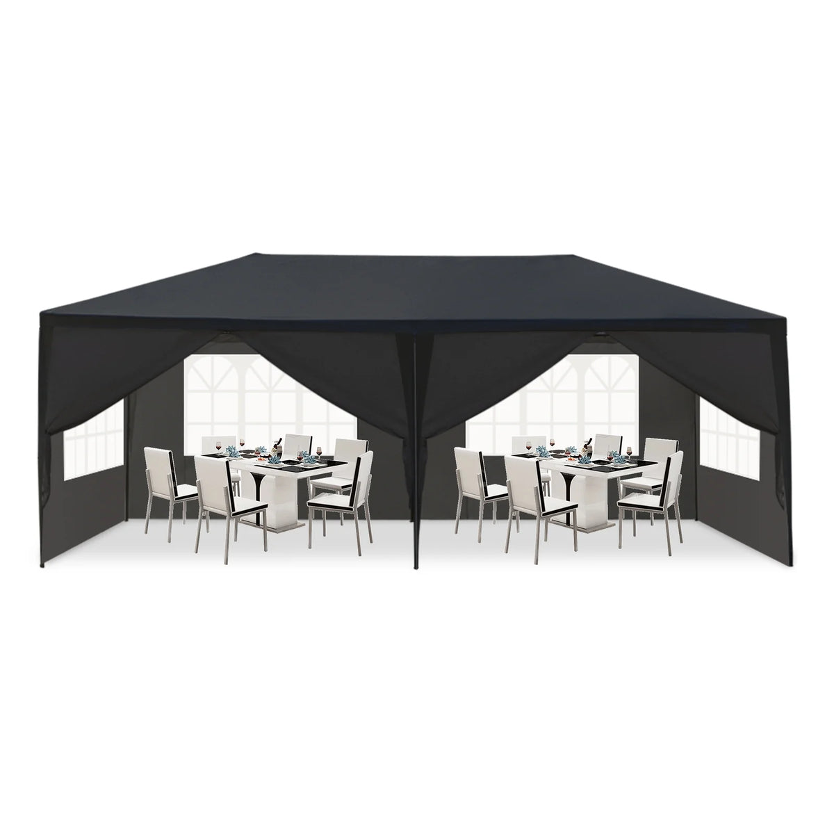 10x20ft White Party Tent Canopy P165