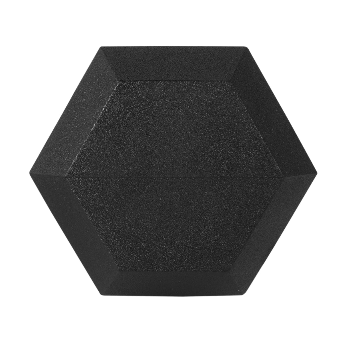 10LBs Rubber Encased Hex Dumbbell Q893