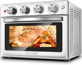 6 Slice 24.5QT Air Fryer Toaster Oven Combo, Stainless Steel V6454