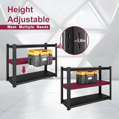 Heavy Duty Adjustable Metal Shelving Unit U575925