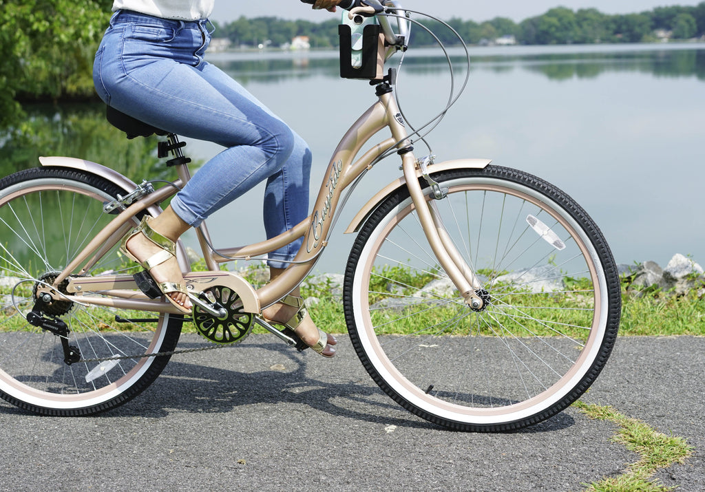 26 In. Rose Gold Women's Cruiser Bike M777480