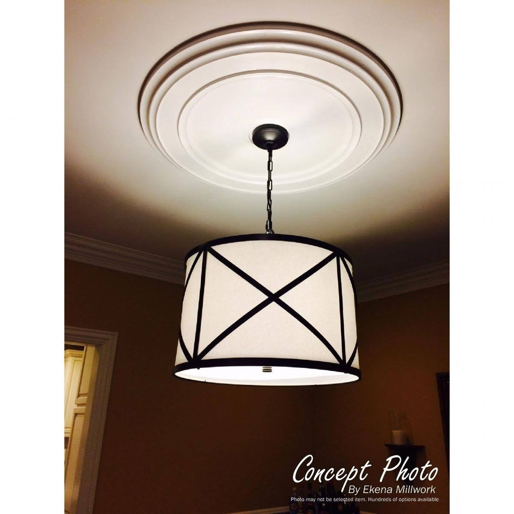 Clear Yellow Ceiling Medallion M68515