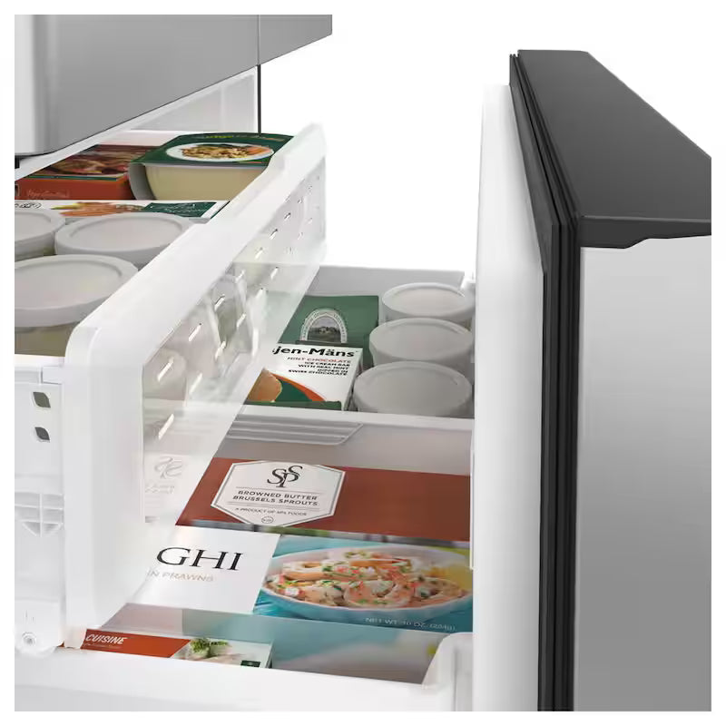 27.8 cu. ft. Smart French Door Refrigerator with Hot Water Dispenser W60476