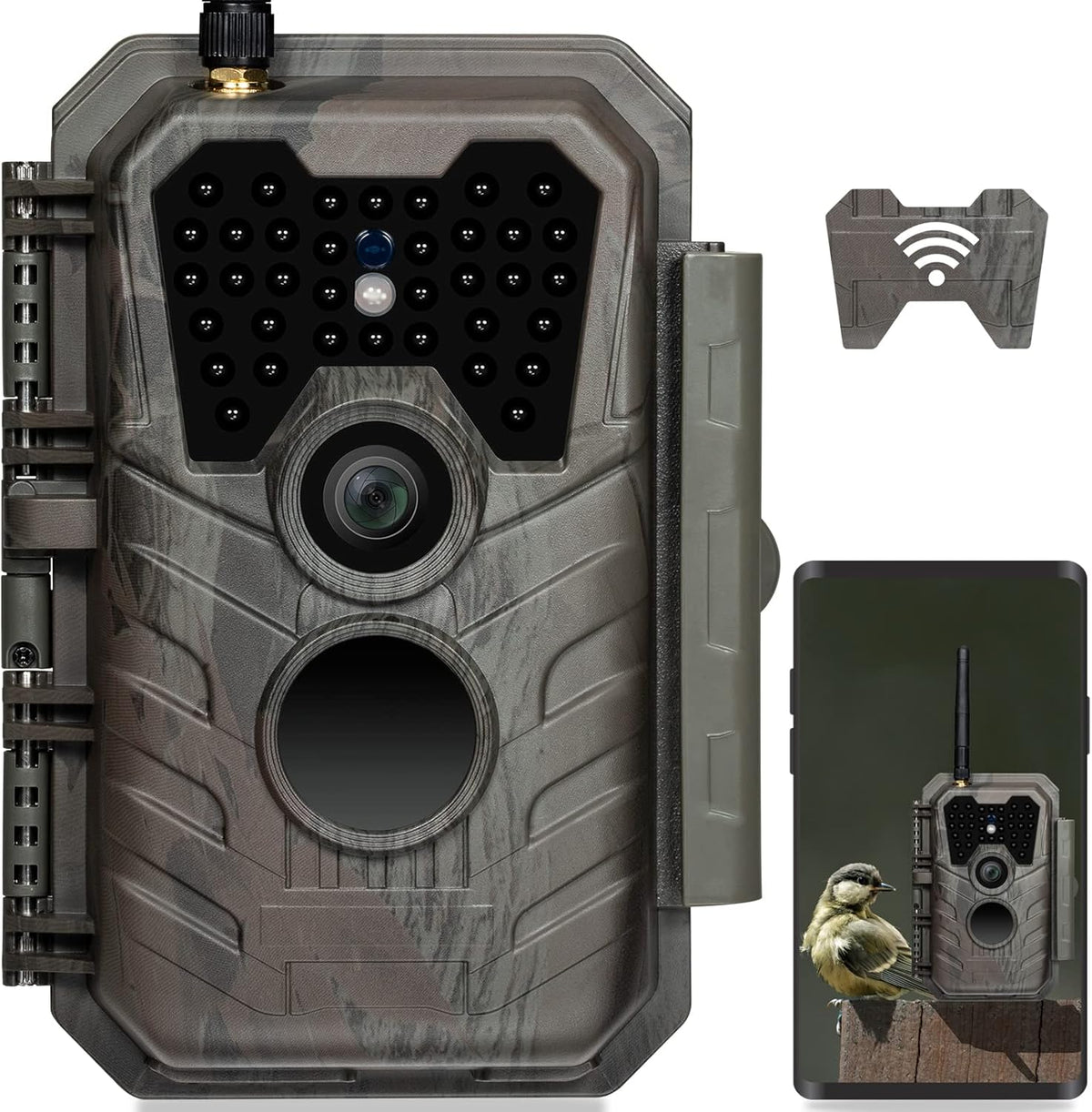 WiFi Trail Camera 32MP 1296P 120° Night Vision Waterproof U219161