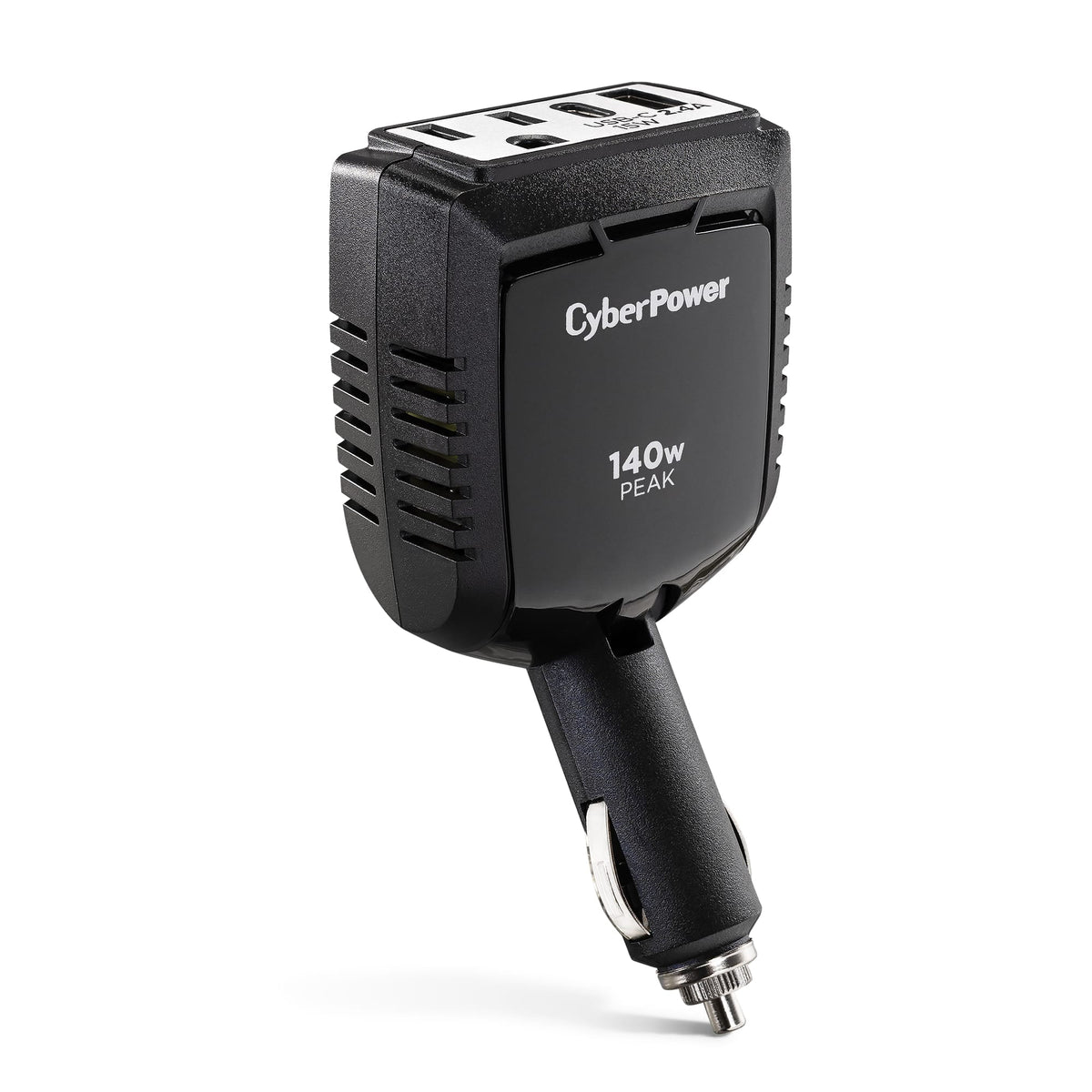 1 Outlet 140 Watt Power Inverter with USB-C & USB-A Port J925460
