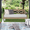 Wood Outdoor Swing Daybed with Cushion A2066