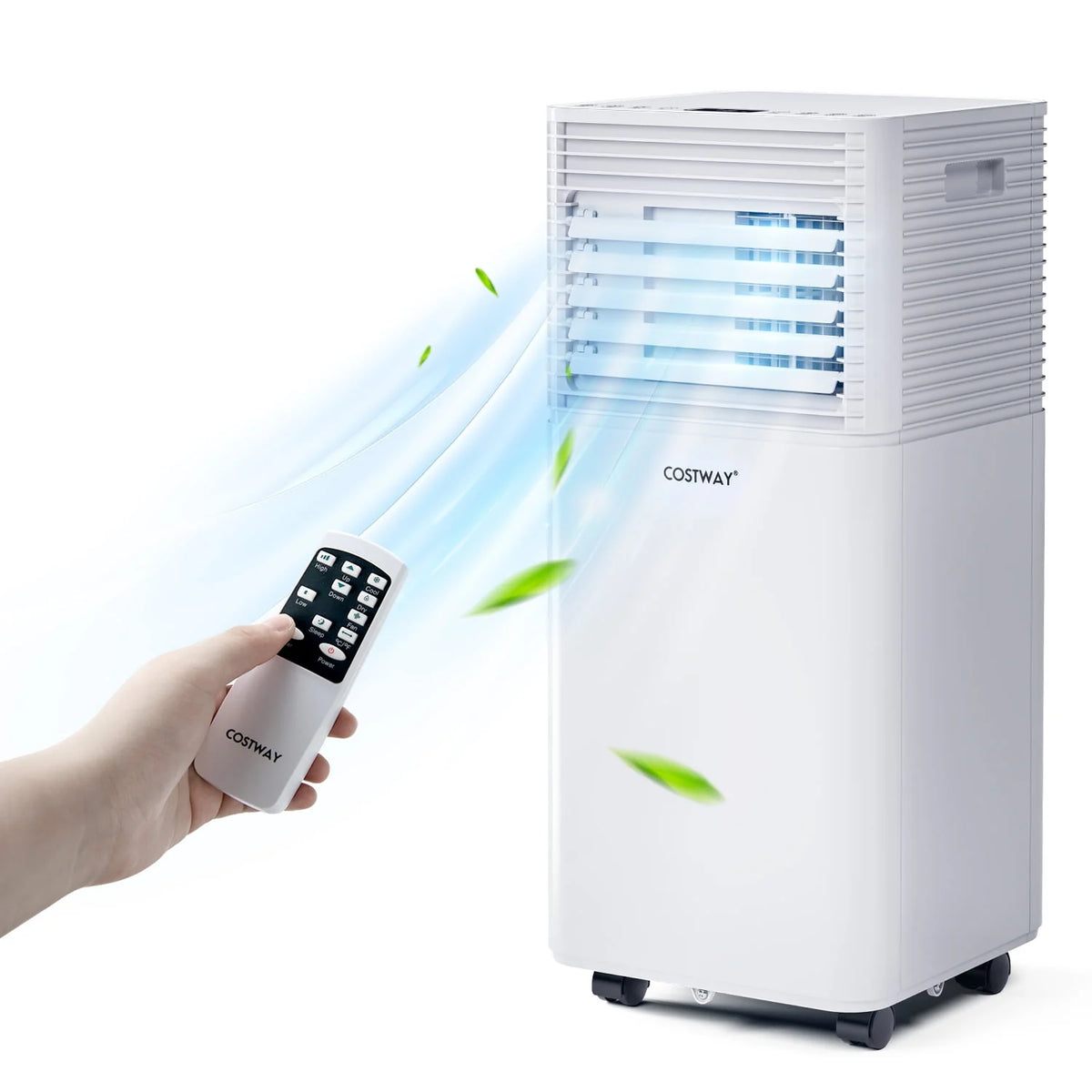 5000 BTU Portable Air Conditioner 3-in-1 Black D14362