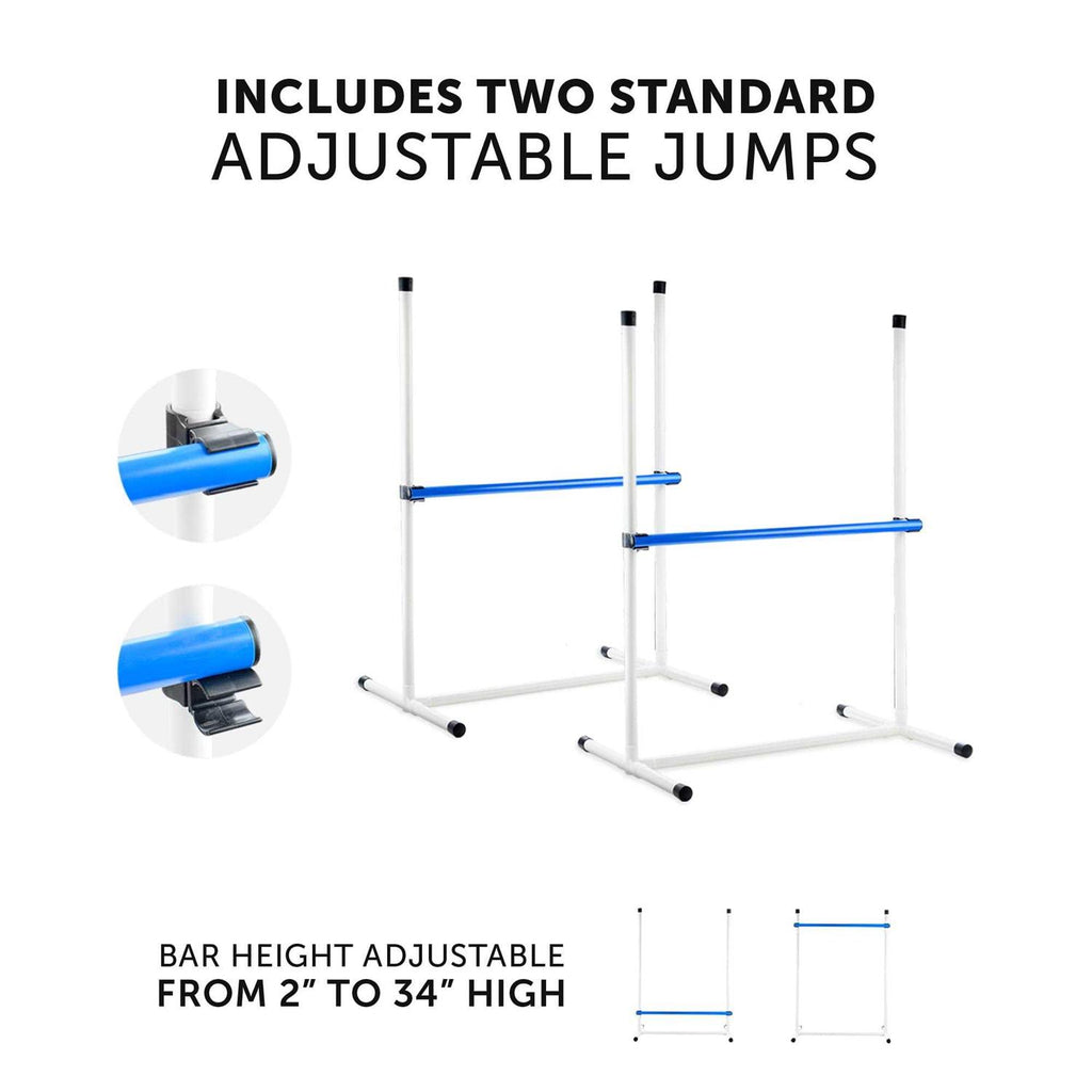 7 Piece Dog Agility Equipment Set T11390