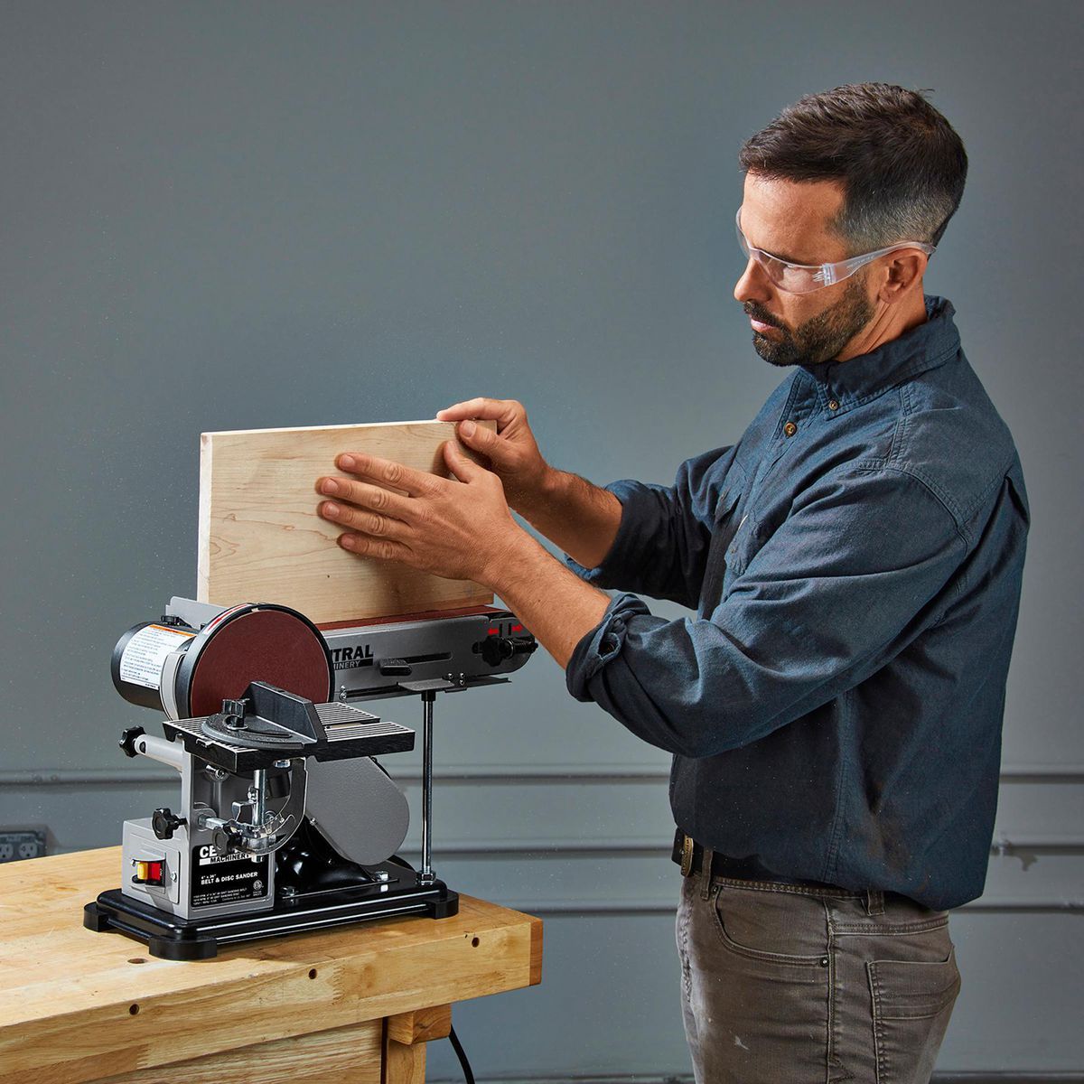 4 in. x 36 in. Belt and 6 in. Disc Sander C803947