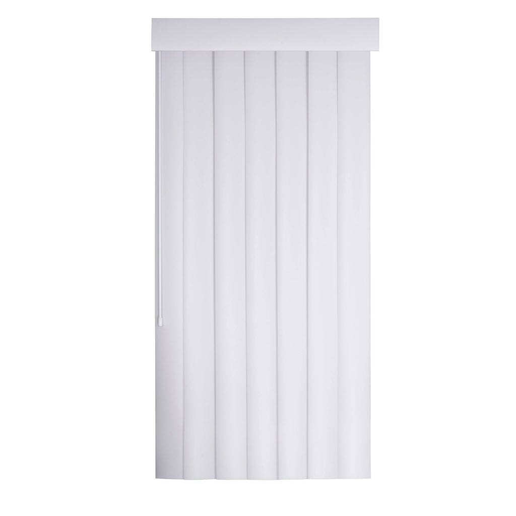 White 72 by 60-Inch Curved Vertical L8971