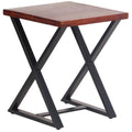 18 in. Acacia Cherry Side Table C313608