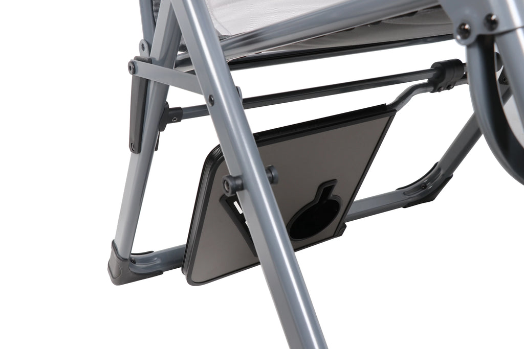 Blue Polyester Zero-Gravity Chair U829