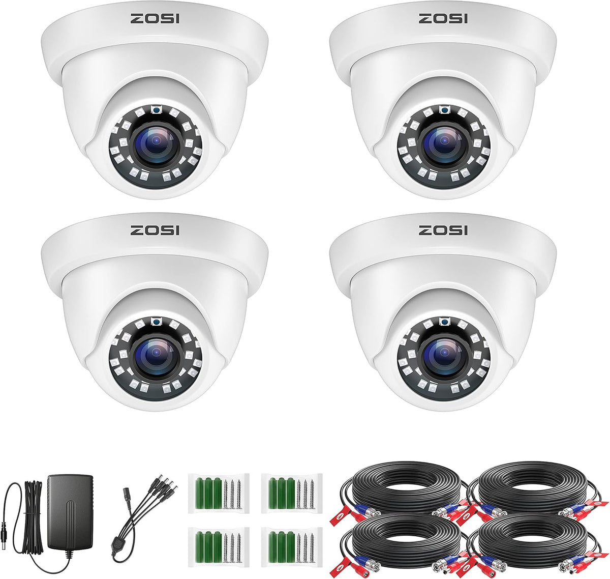 8CH 5MP PoE Security Camera System with 2TB HDD P23989
