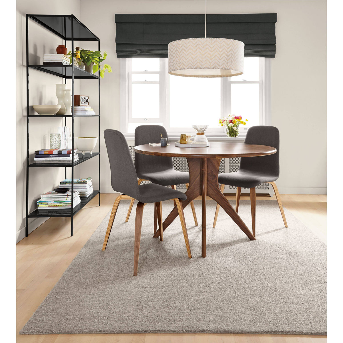 Modern Slim Bookcase Sapphire Blue P881515