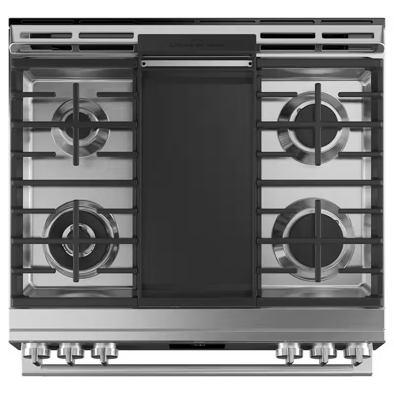 5.6 cu. ft. Smart Slide-In Gas Range with True Convection F879715