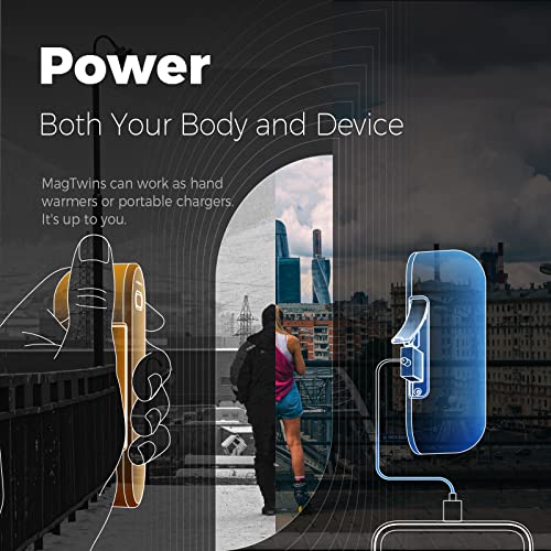 Rechargeable Magnetic Hand Warmers 2 Pack N69084