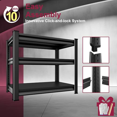 Heavy Duty Adjustable Metal Shelving Unit U575925