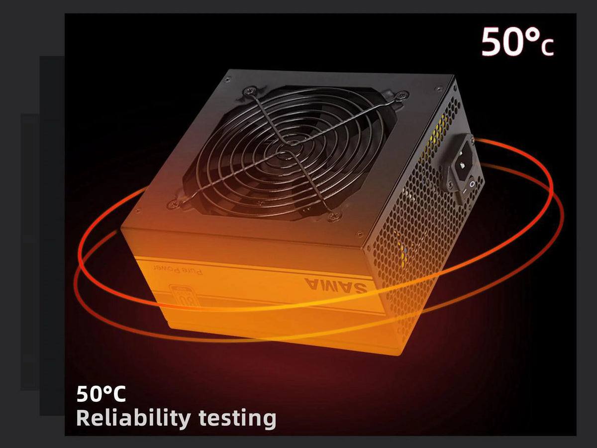550W 80+ Gold ATX Power Supply Black I696
