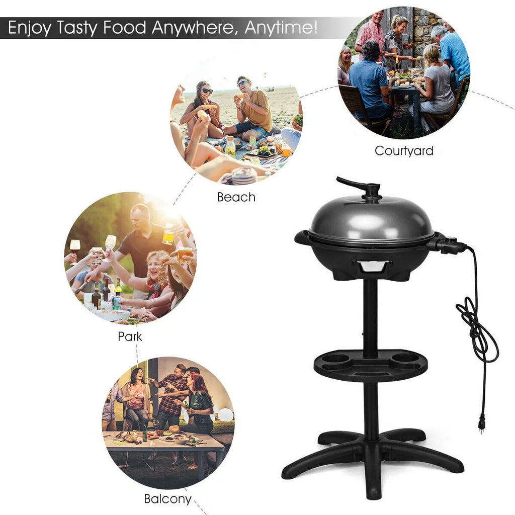 1350W Non-stick Electric BBQ Grill C581