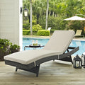 Antique Canvas Beige Outdoor Chaise R9592