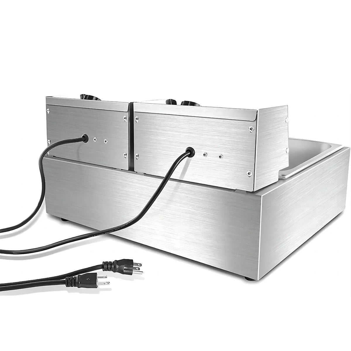 3400W Deep Fryer with Dual Baskets 6L Tank W27572