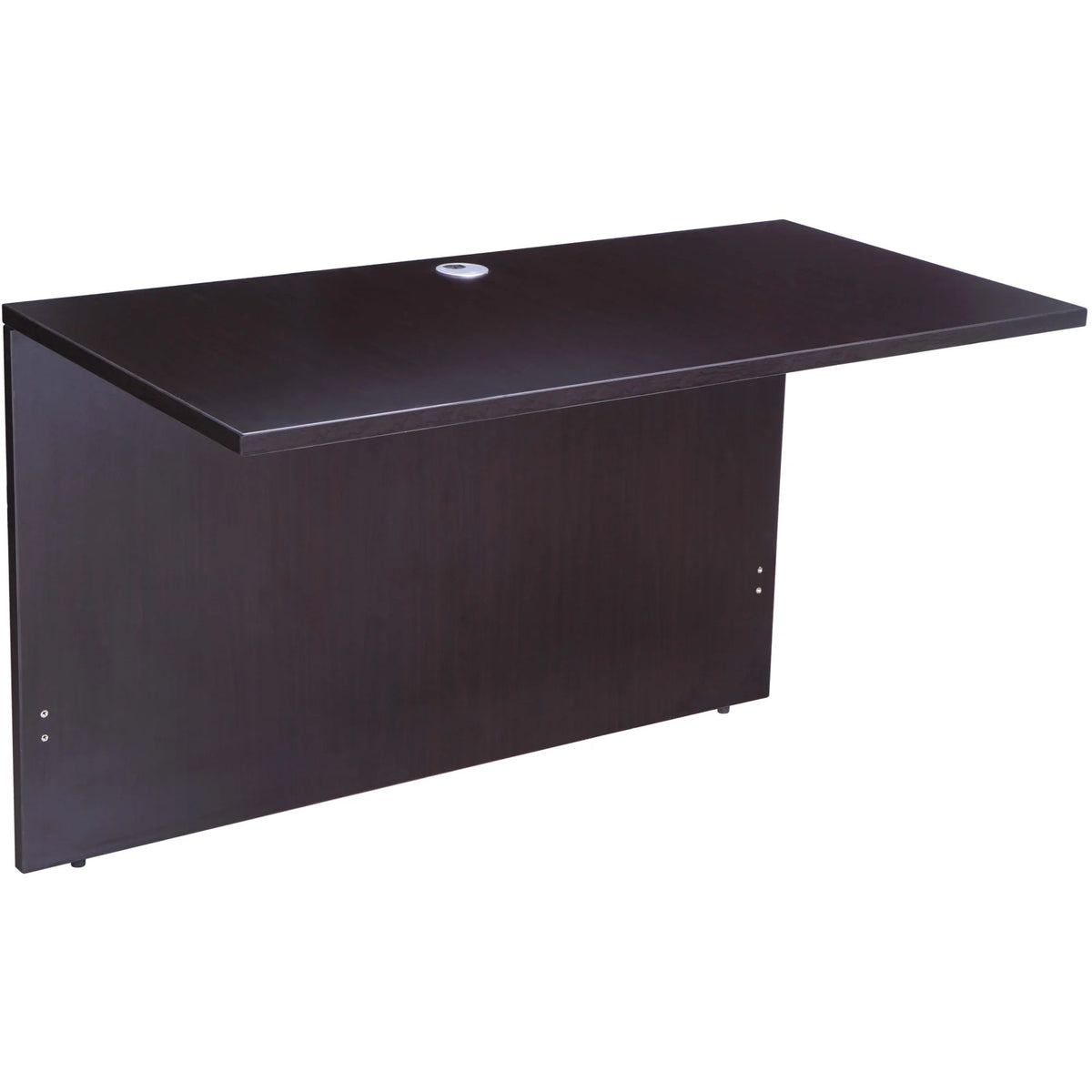 Mocha 71-Inch U-Shape Desk with File Storage Pedestal and Hutch S5815