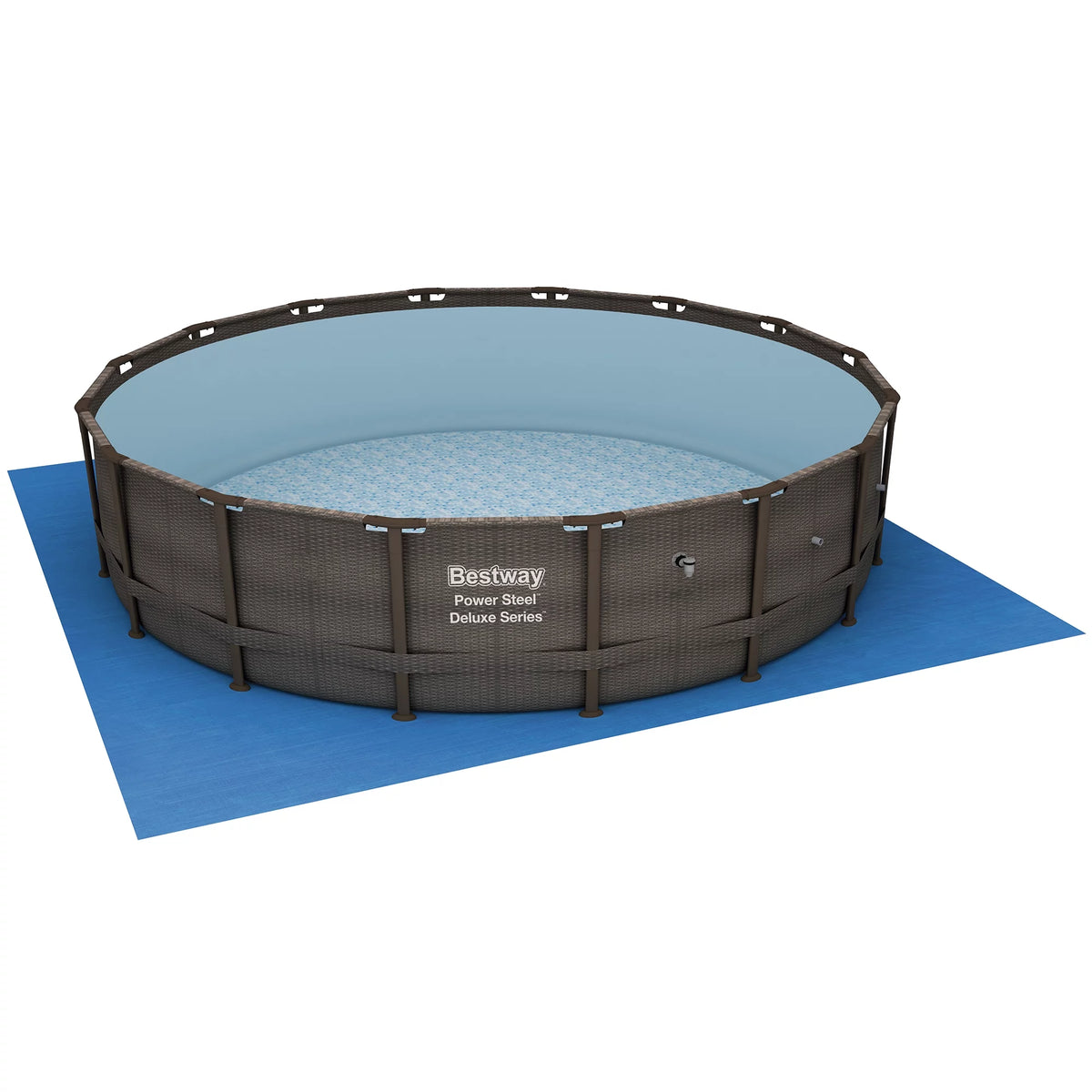 Round Above Ground Swimming Pool Set W186519