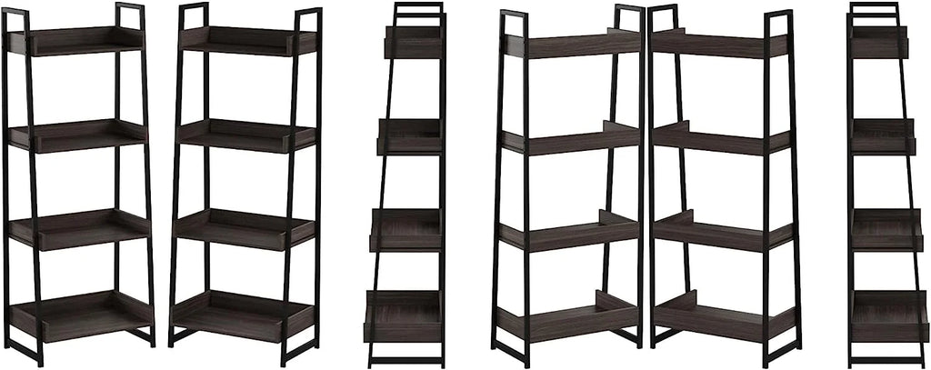 4 Tier Standing Ladder Shelf Y9796