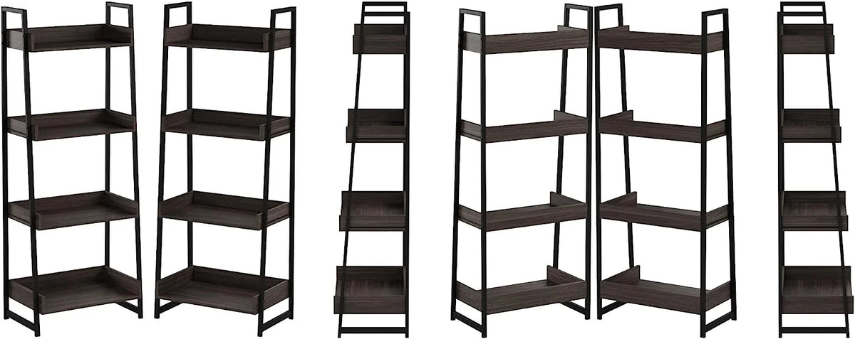 4 Tier Standing Ladder Shelf Y9796