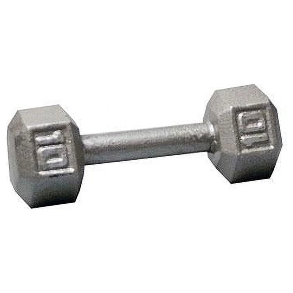 Cast Iron Hex Dumbbells 80 lb P49381