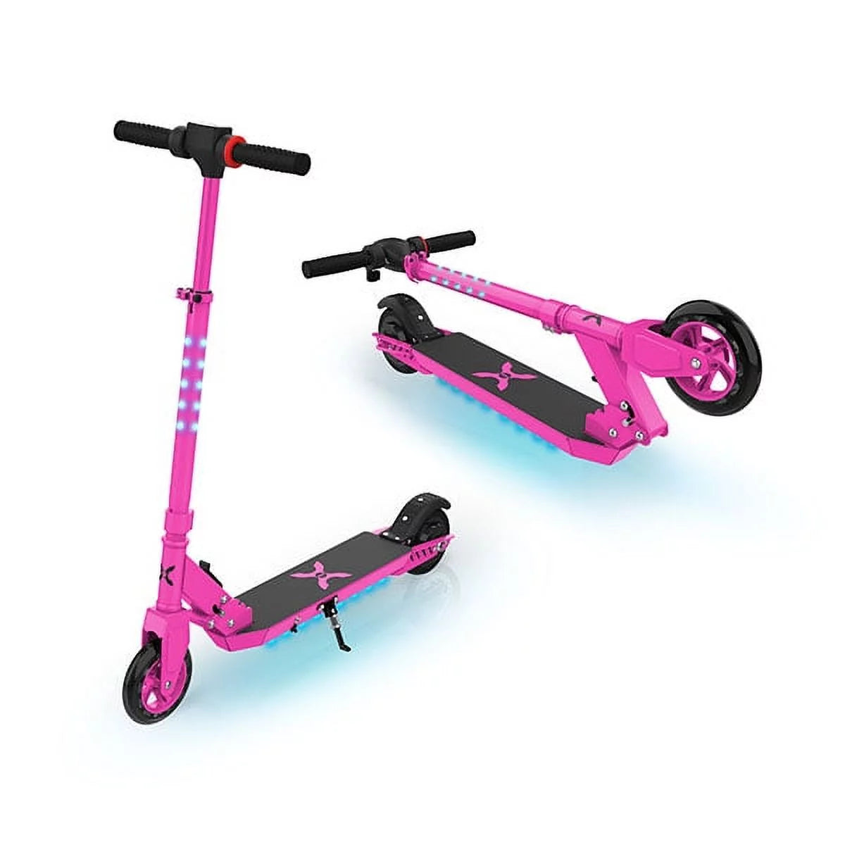 Blue Electric Scooter with LED Headlight V462
