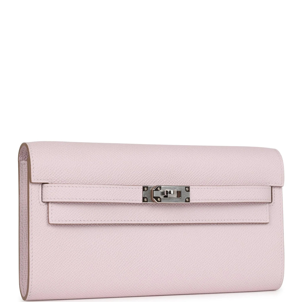 Mauve Pale Epsom Wallet E598