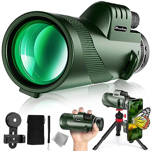 16X52 High Power Prism Compact Monocular Telescope Z42226