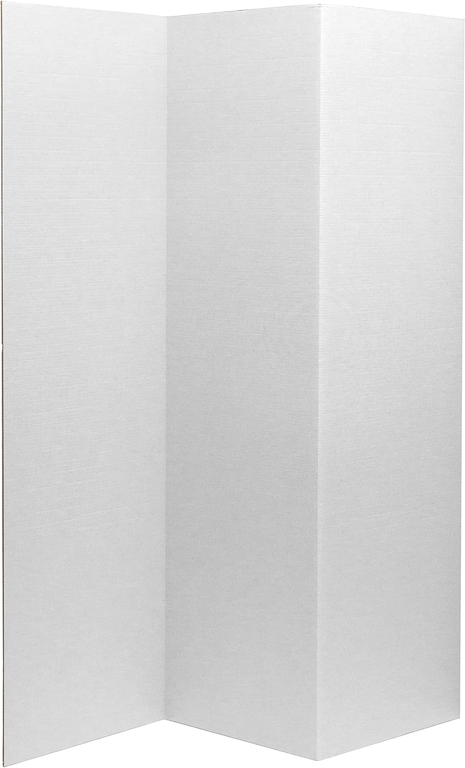 6 ft. Tall White 3 Panel Room Divider N46879