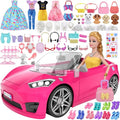 91 Pcs Doll Convertible Car Set J222685