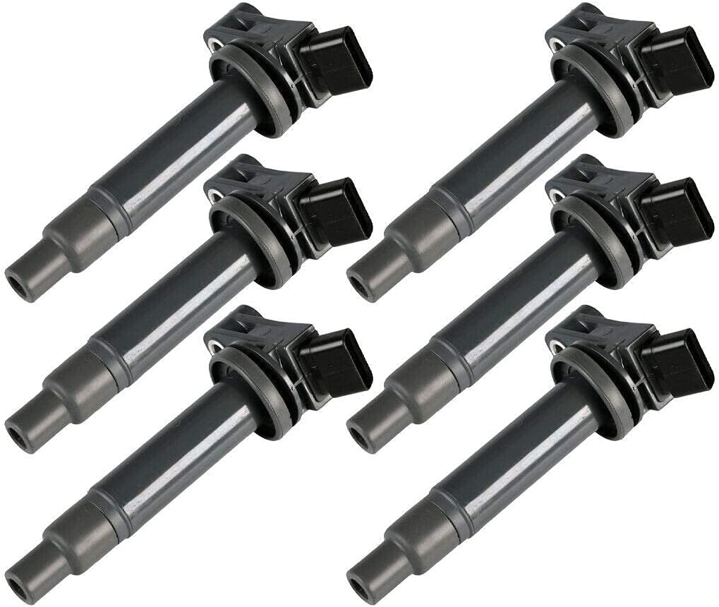 6pcs Ignition Coil Pack and Platinum Spark Plug S233