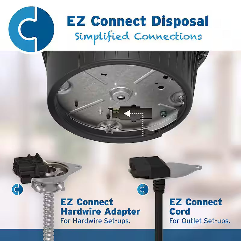 3/4 HP Continuous Feed Garbage Disposal E864