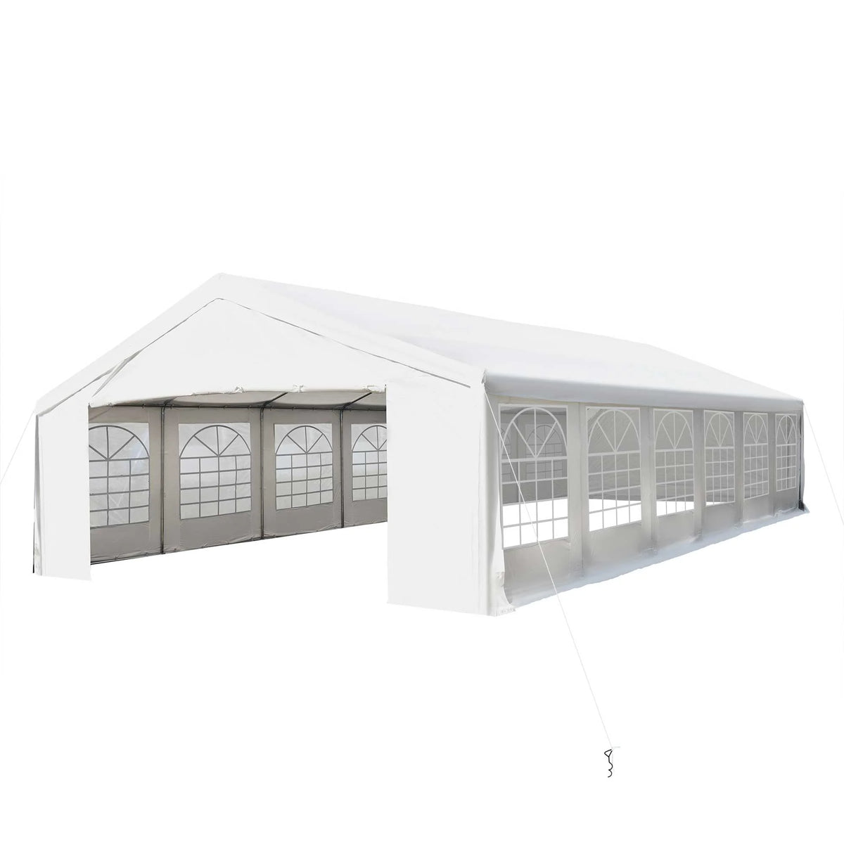 40'x20' Heavy Duty White Party Tent Canopy X14682