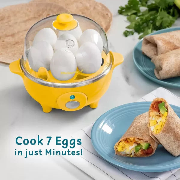 Electric 7 Egg Capacity Cooker with Auto Shut-Off BPA Free K21466