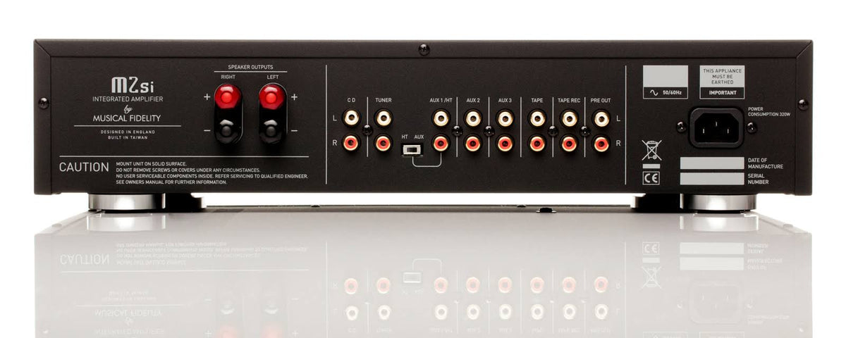Black Stereo Integrated Amplifier F249041