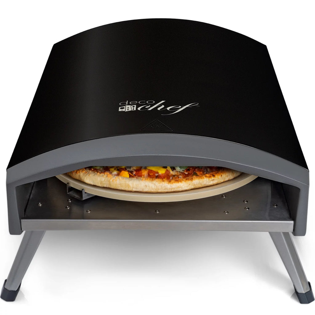 Black Portable Gas Pizza Oven X33411