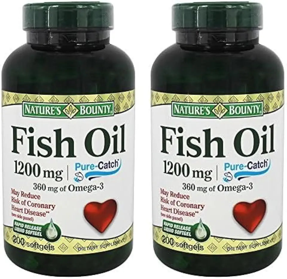 1200 Mg Rapid Release Softgels 200 Ct Fish Oil A70772