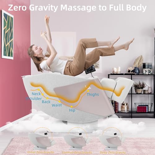 Golden Zero Gravity SL-Track Shiatsu Massage Recliner Chair with Heat X827868