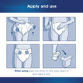 XL Unisex Incontinence Briefs 60 Count Pack of 2 R554