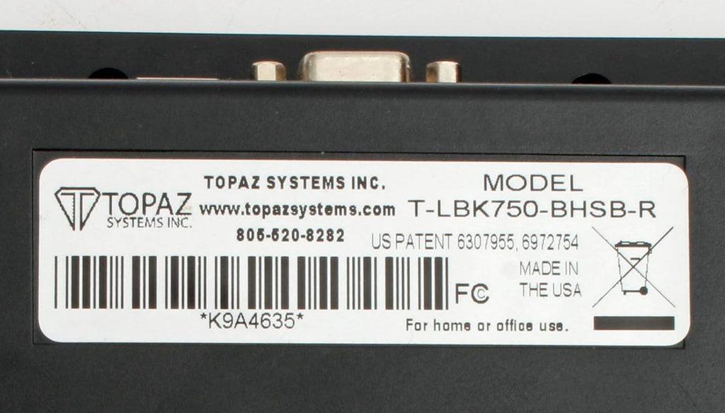 LCD Signature Capture Pad X6133