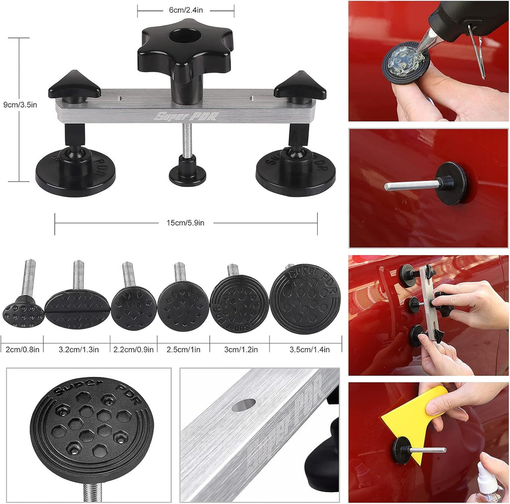 Dent Repair Kit with LED Light Board and Storage Bag T662