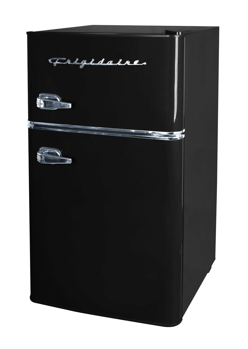 Black 3.1 Cu Ft Two Door Compact Refrigerator with Freezer I927